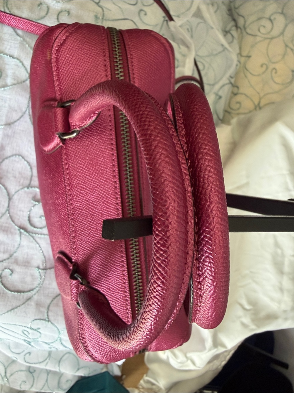 Coach NWOT Mini Bennet Satchel with Crossbody Strap - Picture 8 of 13